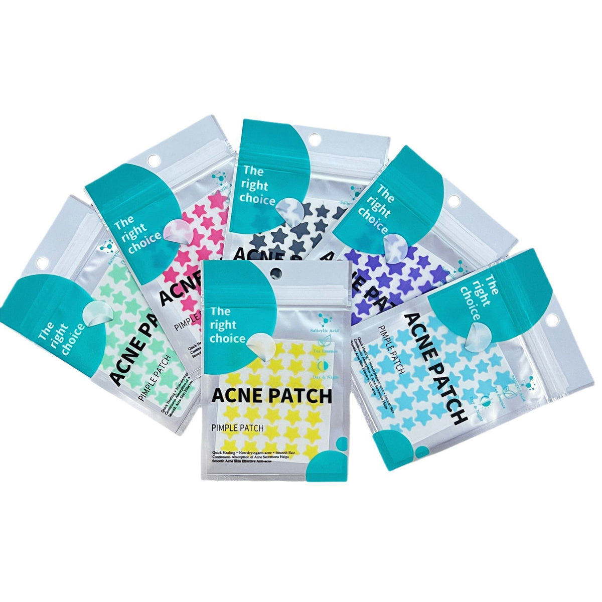 ClearSkin Invisible Pimple Patches - 72 Patches